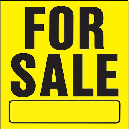 Hy-Ko For Sale Sign 11" x 11", 20PK A03102